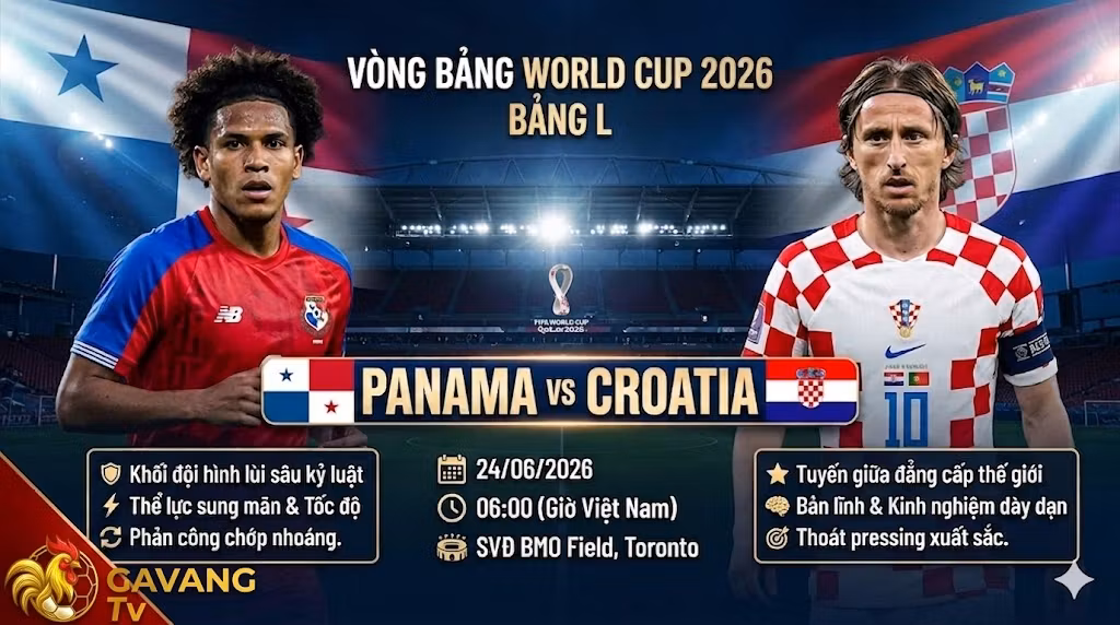 Nhận định Panama vs Croatia (06h00 ngày 24/6): Bản lĩnh lên tiếng
